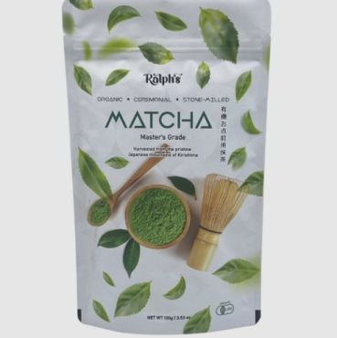 Ralph's Organic Ceremonial Matcha Masters Grade, 100g